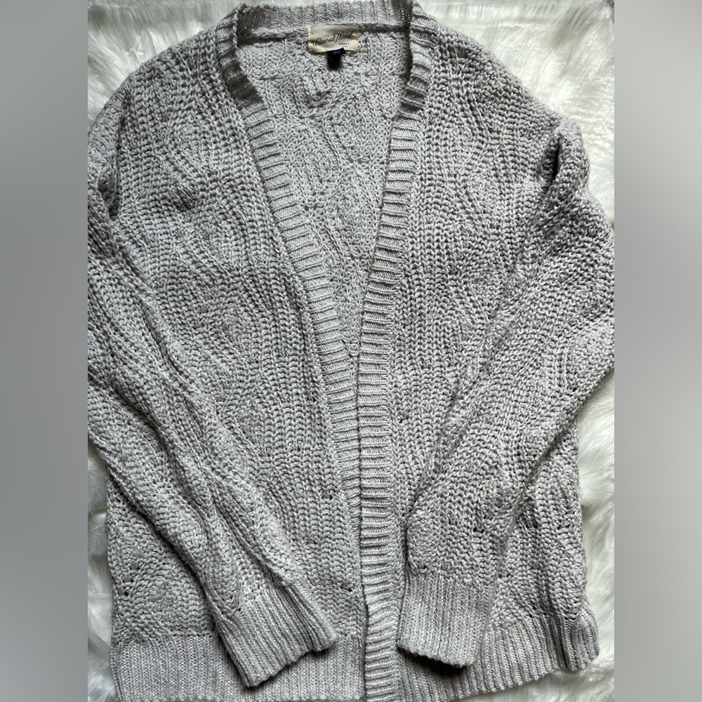 Universal Thread Women’s Open Cardigan Gray